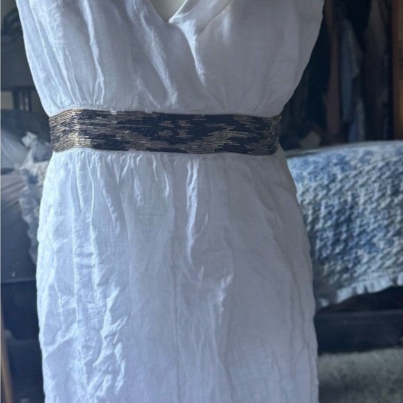 Banana Republic linen and beaded maxi - Picture 4 of 11